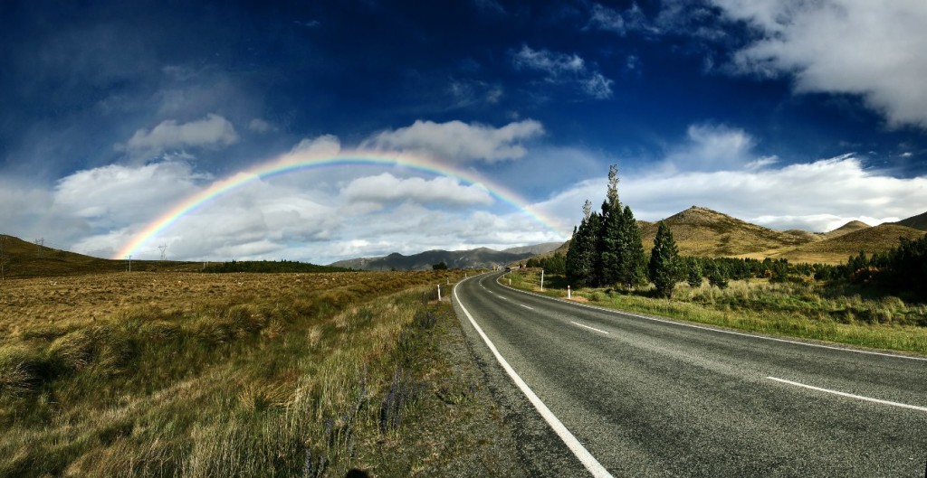 Pic of road to rainbow