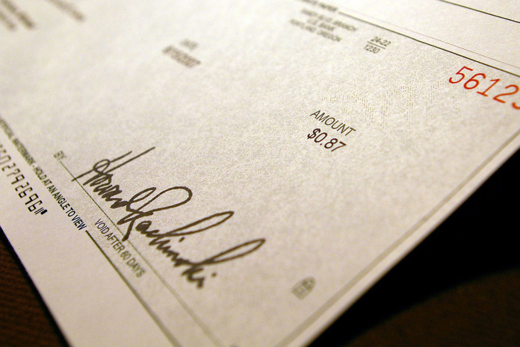 Picture of check