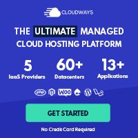 Cloudways signup banner